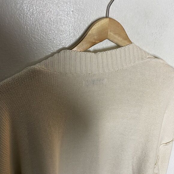 New Sonoma The Everyday Cardigan White Oak Open Front Pockets Women’s XXL - Picture 8 of 11